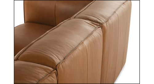 Cassia 3 Seater Leather Sofa